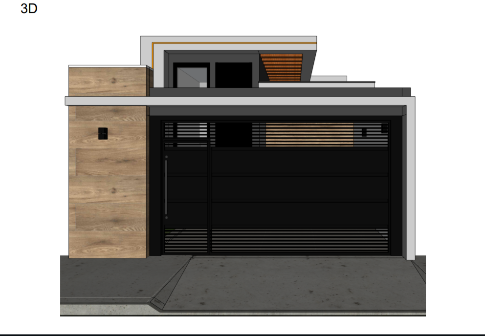 Área social do projeto 6x25 — Suíte com Closet
